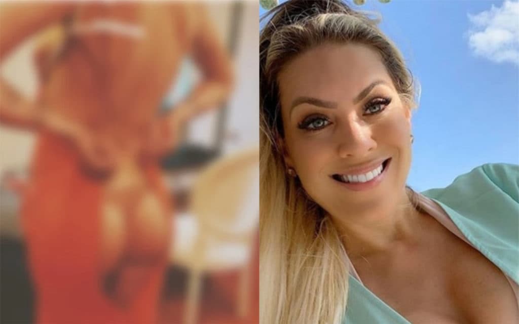 Renata Fan, após explodir com fotos de calcinha e relação com Denilson vazar, expõe realidade: “Loira feliz”