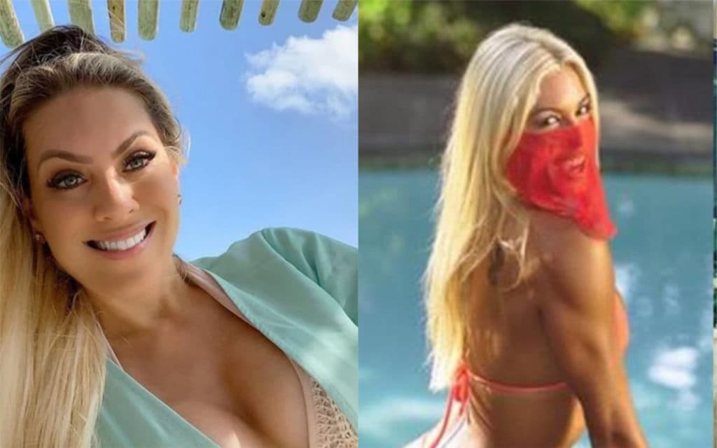 Renata Fan, após ter parte íntima toda vazada, é flagrada novamente e comparada a feiticeira: "Seduzindo"