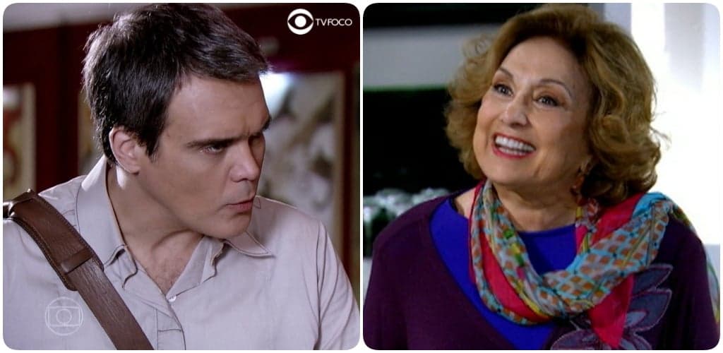 Fina Estampa - Íris descobre segredo de Renê e o chantageia: "Milhões de dólares"