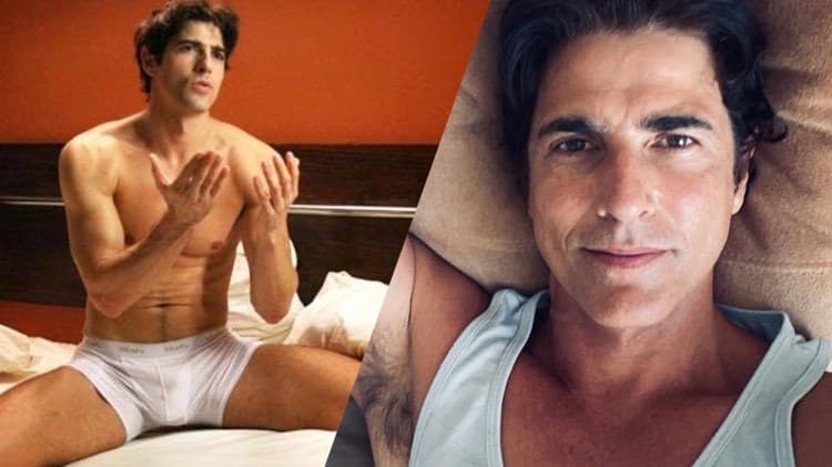 Reynaldo Gianecchini, após se assumir e ter ator da Globo apontado como namorado, expõe parte íntima: "Que grandão"