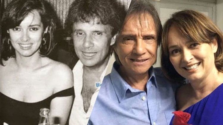 Roberto Carlos surge em clima de romance ao lado de Myrian Rios 30 anos após separação