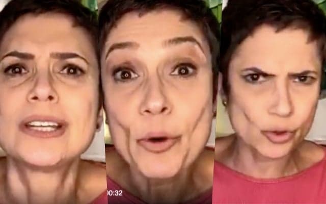 Sandra Annenberg, ao vivo, rasga o verbo, fala sobre ser tirada à força de jornal e confessa sobre Evaristo Costa