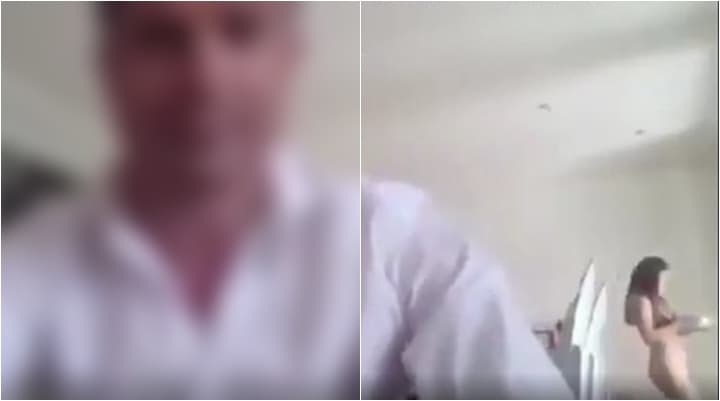 Escândalo! Âncora de TV é flagrado com jornalista seminua em casa e se pronuncia sobre traição