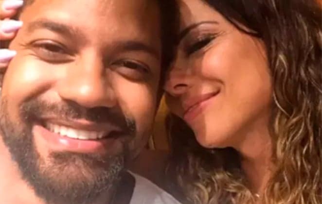 Ao lado de namorado, Viviane Araújo exibe barriguinha surpresa e espanta público: "Não acredito"
