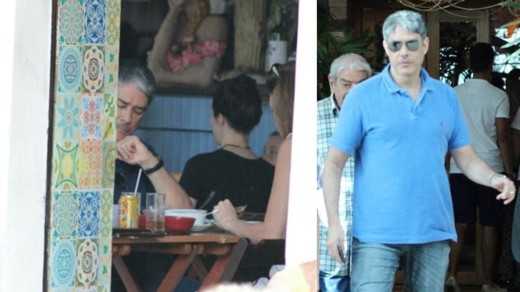 William Bonner vira garçom em restaurante e tem atitude desmascarada ao ser parado por senhora: "Nunca esperei isso"