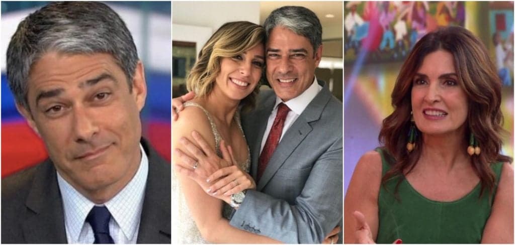 Relação antes ao fim com Fátima, flagra no mato e textão destruidor: William Bonner e a esposa tem vida escancarada