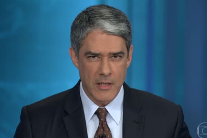 William Bonner chora no JN, se descontrola e ameaça de morte viraliza e transforma vida do jornalista em inferno