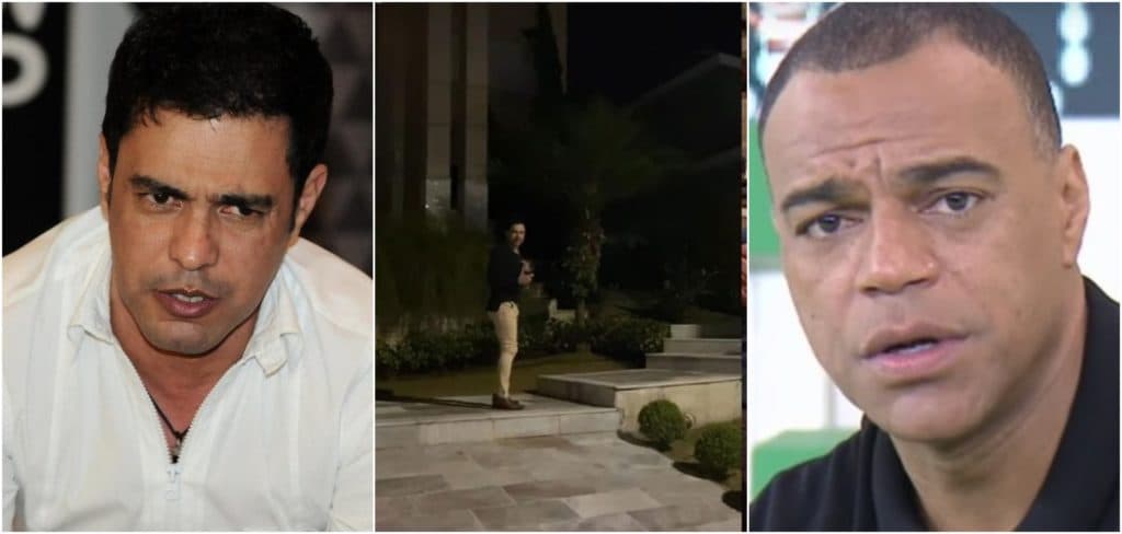 Zezé Di Camargo invade casa de Denilson de madrugada aos gritos e arma barraco: 'Filho da put*'