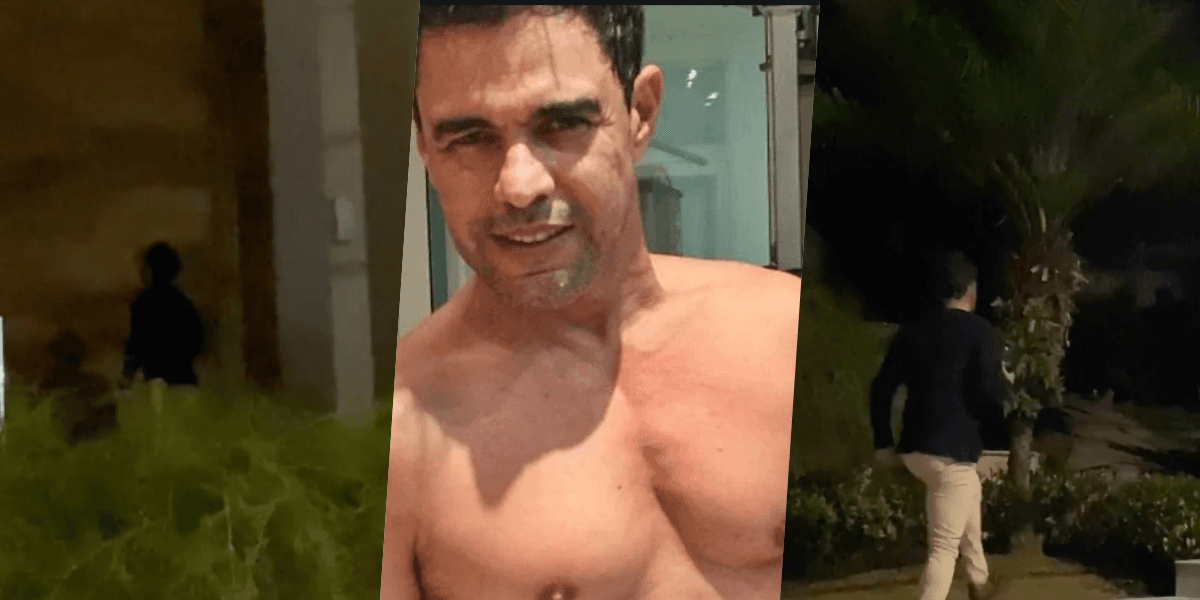 Zezé Di Camargo deu o que falar ao surgir em vídeo aos gritos (Foto montagem) Zezé Di Camargo deu o que falar ao surgir em vídeo aos gritos (Foto montagem)