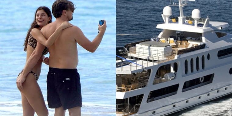 Leonardo DiCaprio quebra quarentena, aluga iate por R$ 600 mil e dá festão com namorada: "Coronavírus que se fod*"