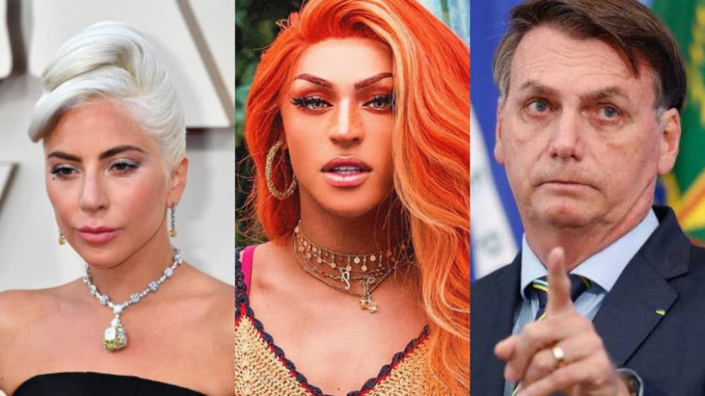 Destemidas, Lady Gaga e Pabllo Vittar unem forças e lutam contra Jair Bolsonaro: "vamos tirar ele do poder"