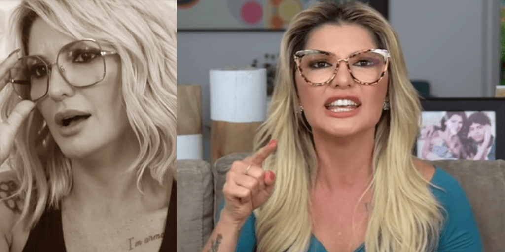Antonia Fontenelle fica completamente nua na cama, detona Datena e expõe crime de famoso: "Dinheiro com crianças"