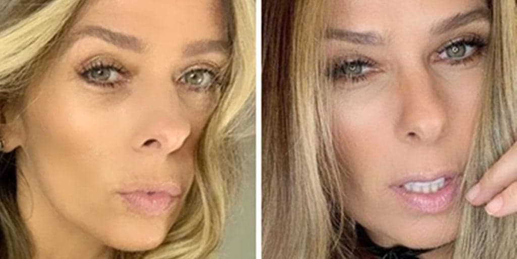 Adriane Galisteu aparece em foto só de biquíni e causa espanto por magreza excessiva: "Só pele e osso"