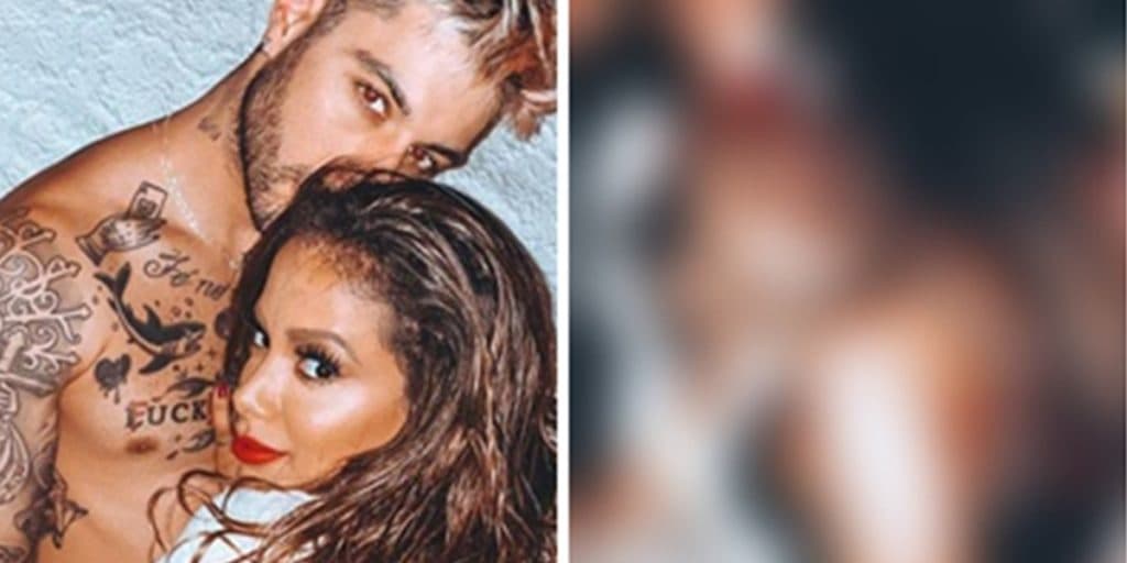 Anitta tem novas fotos íntimas com o namorado Gui Araújo divulgadas: "Botou pra mamar"