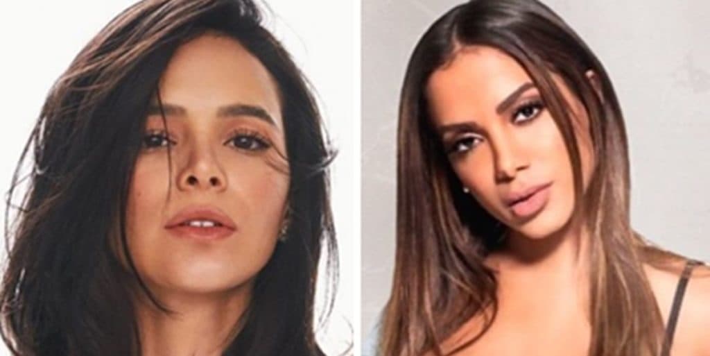 Bruna Marquezine, após ver Anitta ir pra cima em quebra-pau, provoca rasteira e proíbe novo namorado: "É não"