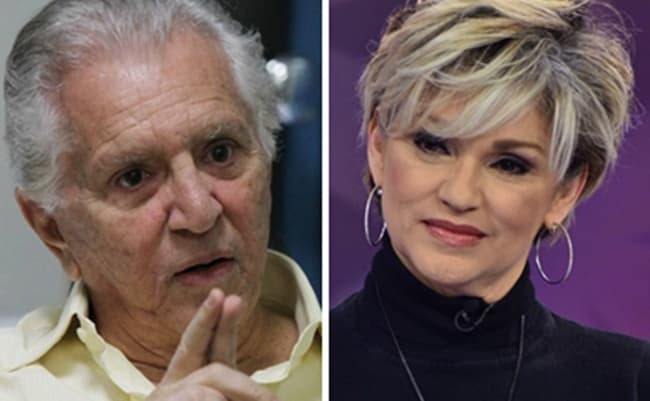 Carlos Alberto de Nóbrega e Andréa de Nóbrega não têm uma boa relação (Foto: Montagem/TV Foco) Carlos Alberto de Nóbrega e Andréa de Nóbrega não têm uma boa relação (Foto: Montagem/TV Foco)