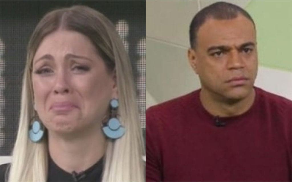 Renata Fan, ao vivo, desaba com morte trágica, cai no choro e é consolada por Denilson após relação exposta: "Difícil"