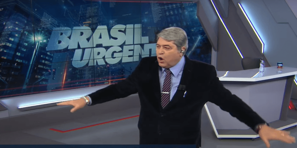 Datena, após expor saída definitiva da Band, dá ordem à equipe do Brasil Urgente e detona: “Não quero ver implorar”