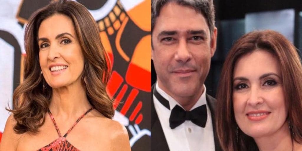 Fátima Bernardes, após sair em defesa de William Bonner, surge com família do apresentador e declara: “Ter ele por perto”