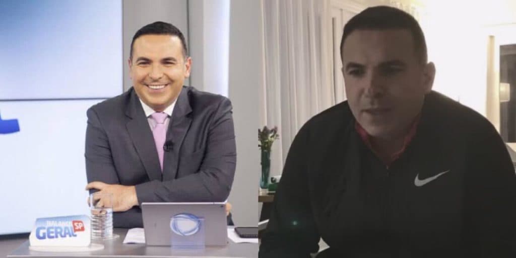 Reinaldo Gottino, após sair da CNN e estourar no Balanço Geral, tem intimidade exposta na cama: "Com ele"