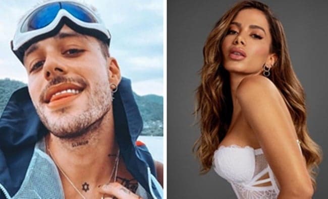 Gui Araújo, namorado de Anitta, expõe "fogosidade" da cantora após fotos íntimas na cama