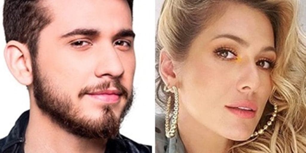 Gustavo Mioto não se controla, debocha de Fofocalizando no SBT e Lívia Andrade acaba reagindo em público: "Igual"