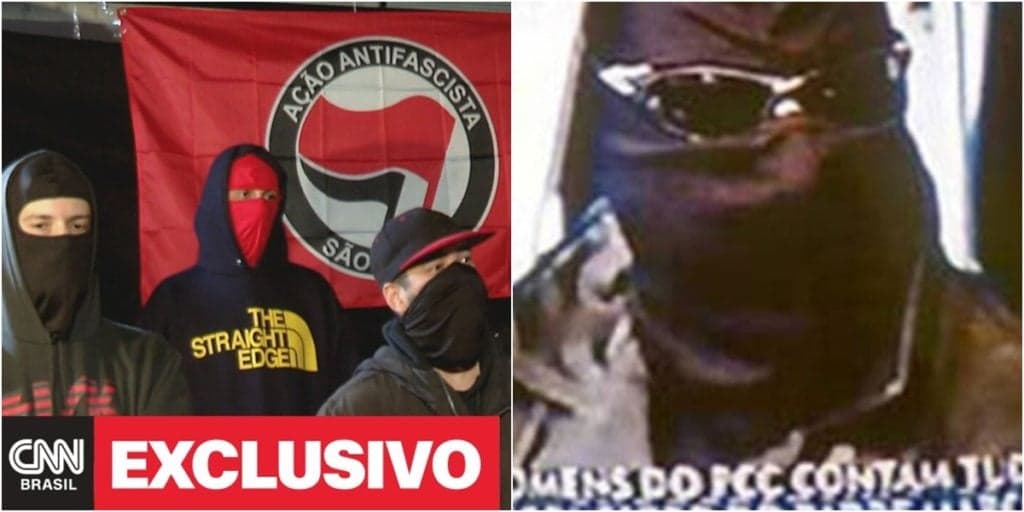CNN Brasil entrevista integrantes do Antifas, público detona e lembra escândalo do Domingo Legal: “Fake”