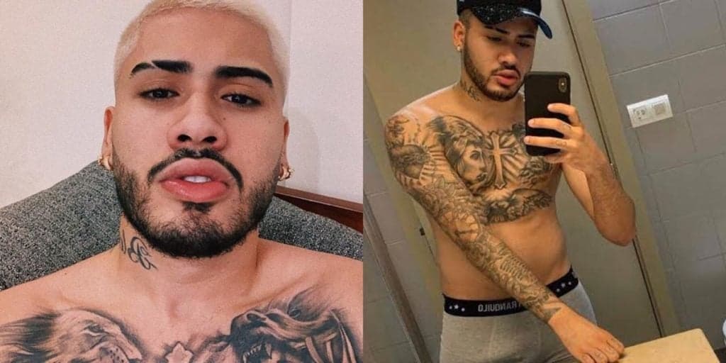 Kevinho, após explodir com pênis gigante, é visto com namorada atracada e mão na região íntima: "Meu Deus"