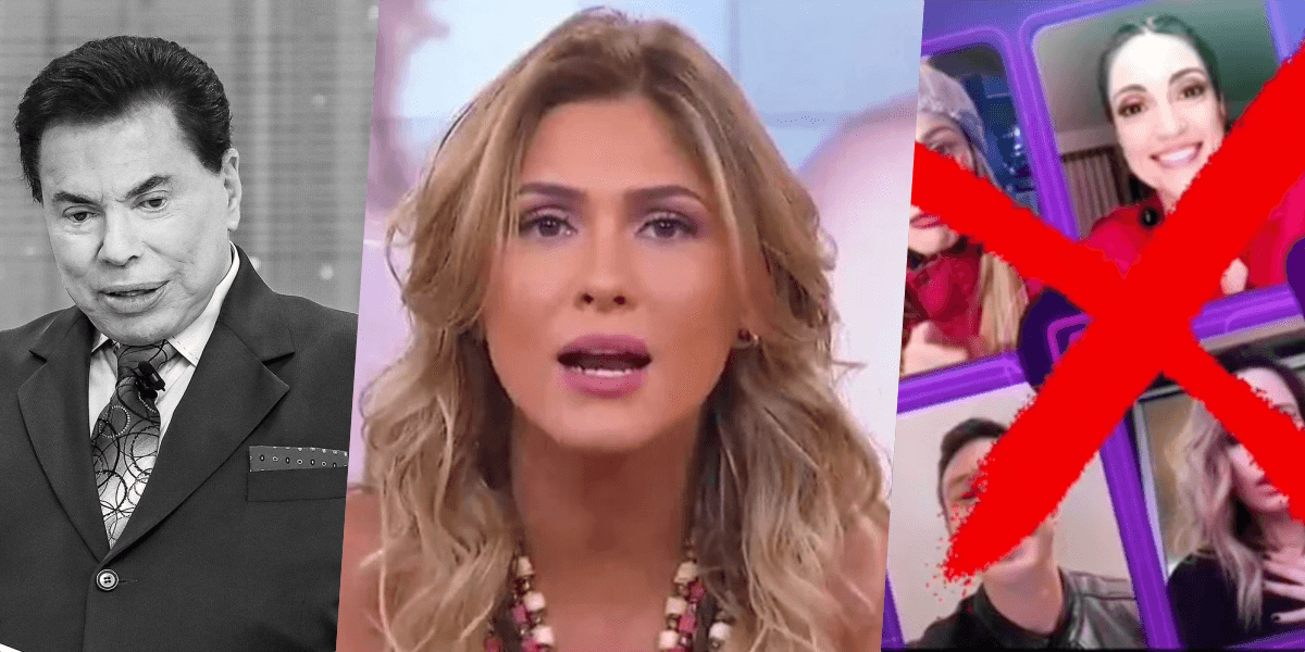 Lívia Andrade, Sílvio Santos (Foto: Montagem)