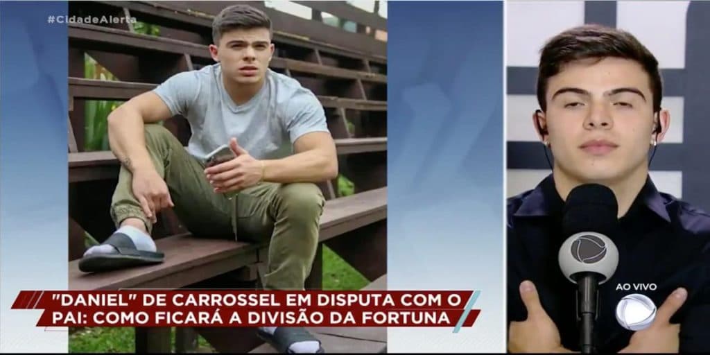 Barraco! Ator de Carrossel volta ao programa de Luiz Bacci ao vivo, expõe pai tirando fortuna, agressão e guerra