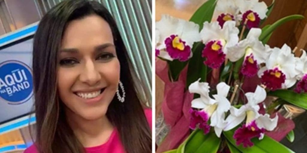 Viúva de Boechat, Veruska Seibel, recebe flores no Dia dos Namorados e faz relato arrebatador: "Como não amar?"