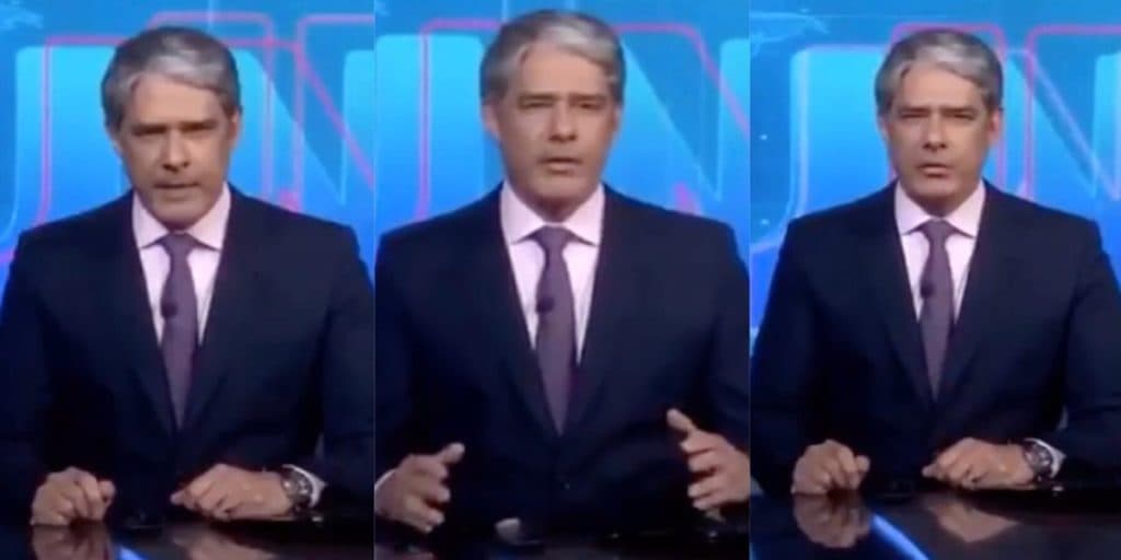 William Bonner, ao vivo, dá corte em Renata Vasconcellos e vai para cima de rival na bancada do JN: “Extremista”