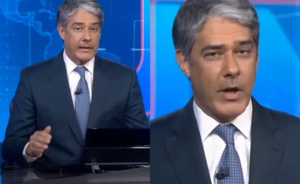 Atacado, Bonner responde ao vivo no JN, Renata fica indignada e escândalo é divulgado: “Cabe ao público julgar”