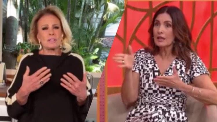 Ao vivo, Ana Maria Braga manda direta para Globo e Fátima Bernardes dispara: "Claro que queria seu programa de volta"