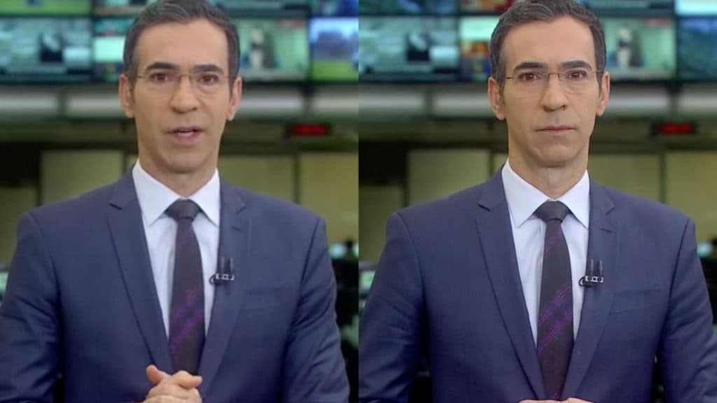 César Tralli invade programação da Globo às pressas e traz notícia bombástica com helicóptero: "Acaba de acontecer"