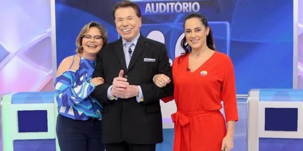 Silvio Santos ao lado das suas filhas do primeiro casamento, Cíntia e Silvia Abravanel (Imagem: SBT) Silvio Santos ao lado das suas filhas do primeiro casamento, Cíntia e Silvia Abravanel (Imagem: SBT)