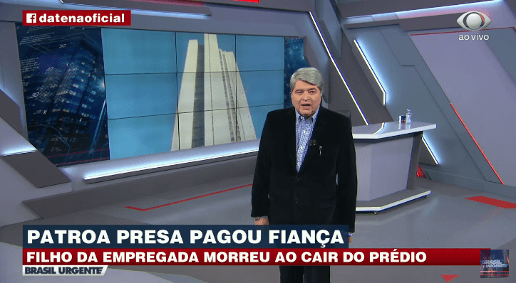 Datena, perde o chão ao vivo, leva mãos ao rosto e desmorona com bomba cruel: "Tô quase perdendo a cabeça aqui''