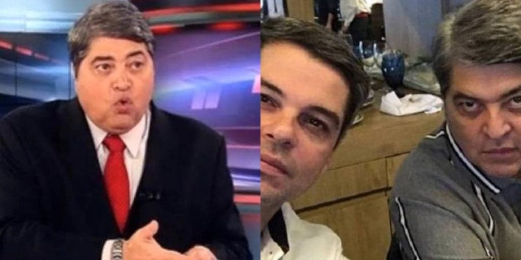 Datena vê filho ser tirado do ar de forma cruel, desmorona com traição ao vivo e despenca: "Filme de terror"
