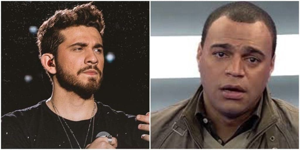 Gustavo Mioto, após invasão ao vivo de Denílson e cobrança, tem intimidade chutada: 'Começou novinho'