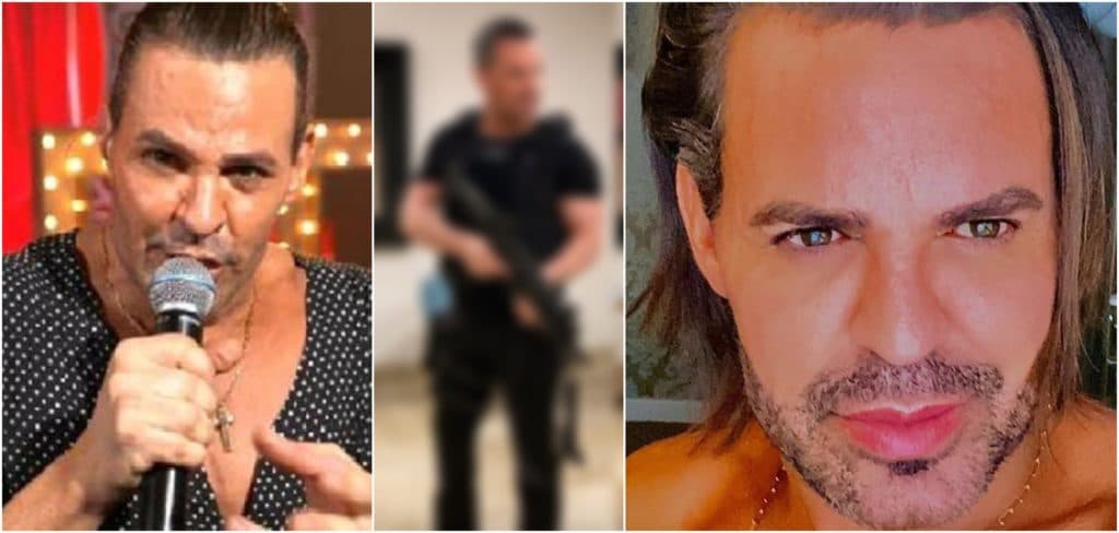 Eduardo Costa, desprezado por Leonardo, é envolvido em polêmica e é flagrado com arma