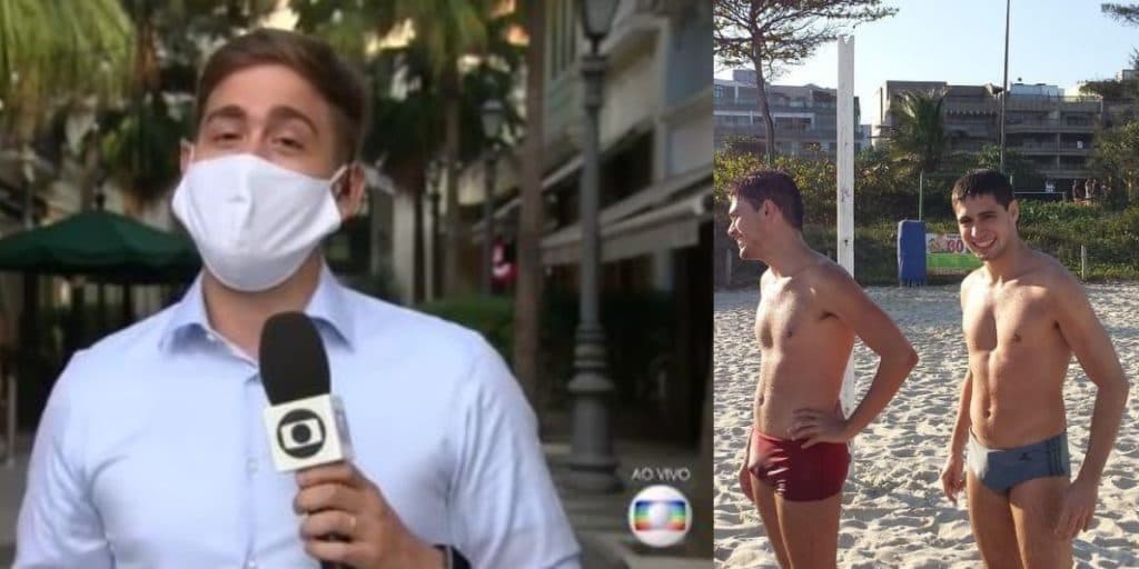 Jornalista gay da Globo interrompe noticiário ao vivo, faz declaração ao marido e entrega 'surpresinha': "Ótima"