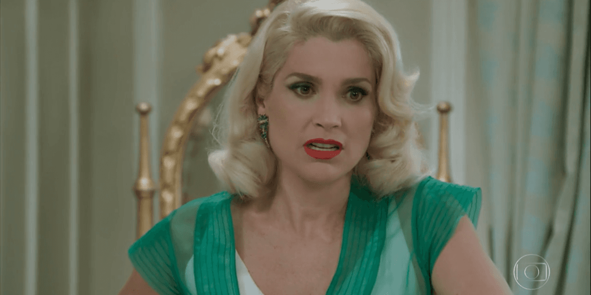 Flávia Alessandra (Sandra) em cena de Eta Mundo Bom; reprise do Vale a Pena levantou audiência da Globo (Foto: Reprodução/Globo) Flávia Alessandra (Sandra) em cena de Eta Mundo Bom; reprise do Vale a Pena levantou audiência da Globo (Foto: Reprodução/Globo)