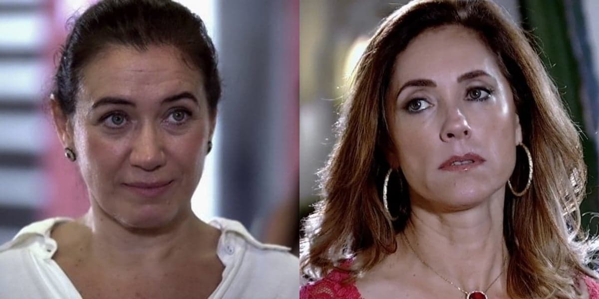 Griselda (Lilia Cabral) se vinga de Tereza Cristina (Christiane Torloni) em Fina Estampa (Foto: Reprodução/Globo) Griselda (Lilia Cabral) se vinga de Tereza Cristina (Christiane Torloni) em Fina Estampa (Foto: Reprodução/Globo)