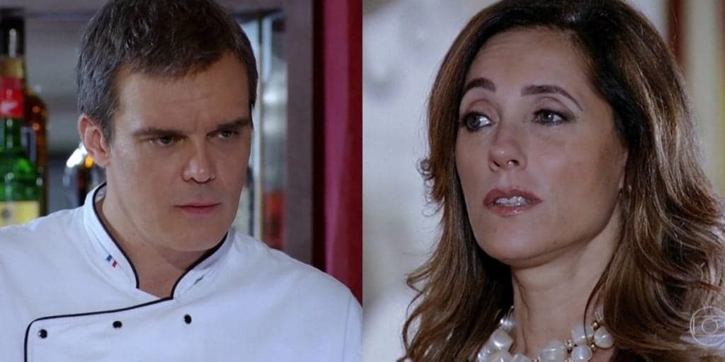 Fina Estampa: René se vinga de Tereza Cristina e escorraça a ex-mulher