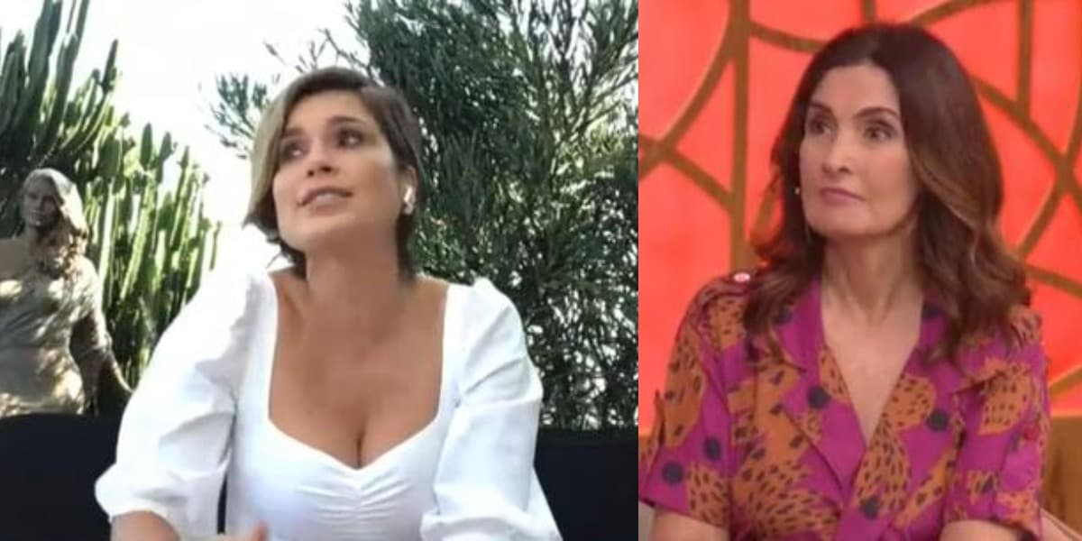 Flávia Alessandra foi aos prantos no programa de Fátima Bernardes (Foto: Reprodução/TV Globo) Flávia Alessandra foi aos prantos no programa de Fátima Bernardes (Foto: Reprodução/TV Globo)