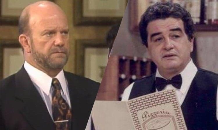 A Globo mudou os assassinos de A Próxima Vítima para vender a novela para o exterior. Na primeira versão Adalberto (Cecil Thiré) foi o matador. No final alternativo, Ulysses (Otávio Augusto) foi o serial Killer. (Montagem: TV Foco) A Globo mudou os assassinos de A Próxima Vítima para vender a novela para o exterior. Na primeira versão Adalberto (Cecil Thiré) foi o matador. No final alternativo, Ulysses (Otávio Augusto) foi o serial Killer. (Montagem: TV Foco)