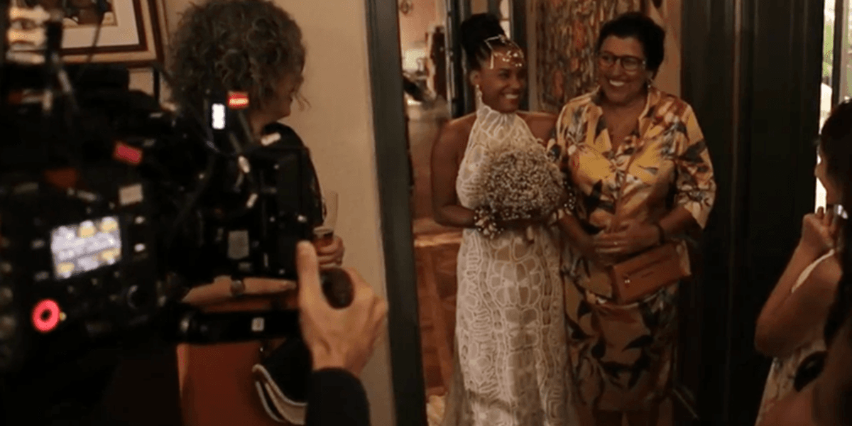Bastidores de gravação da novela Amor de Mãe, que volta às gravações em julho (Foto: Reprodução/Globo)