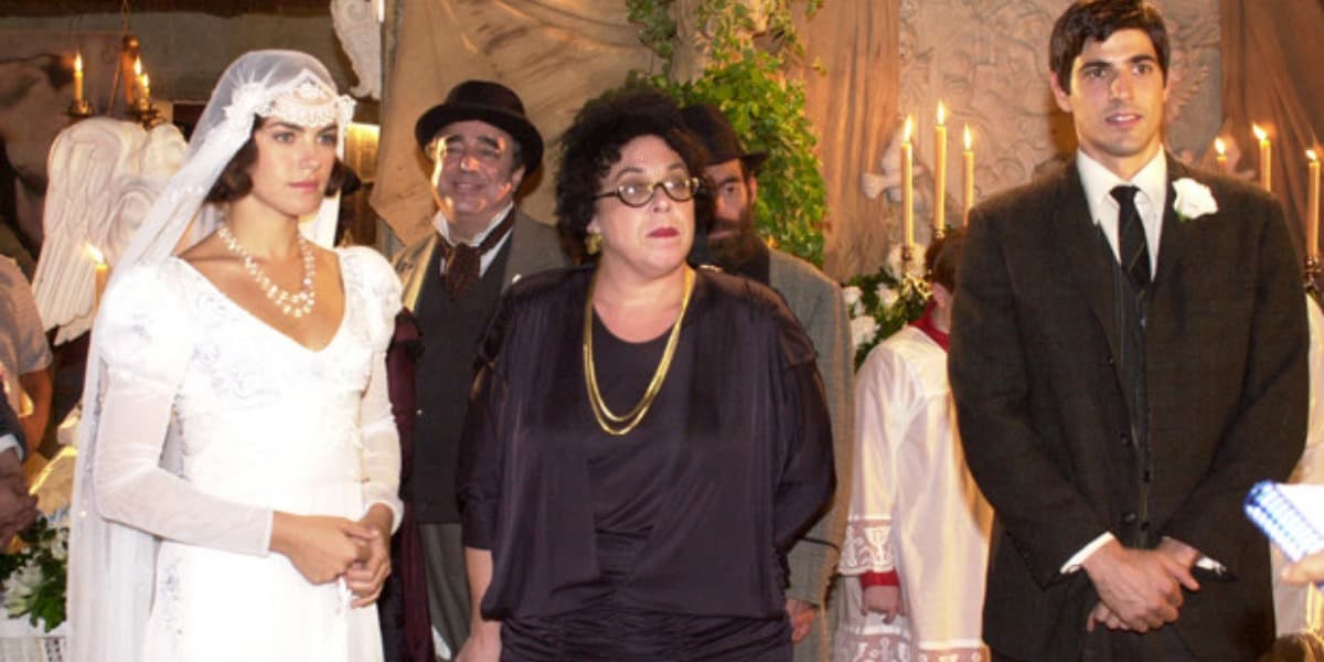 Reynaldo Gianecchini e Ana Paula Arósio protagonizaram Esperança, mas a novela não vingou (Imagem: Globo)