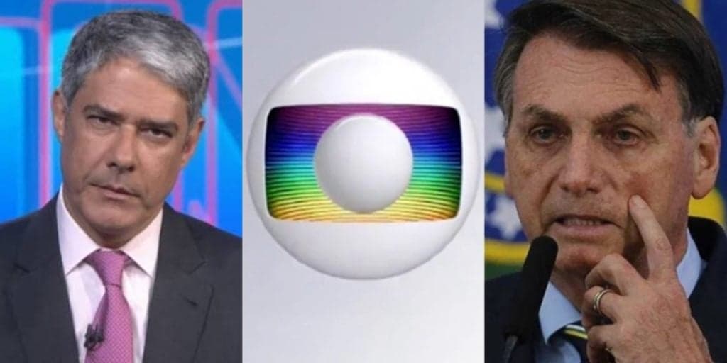 Globo trava guerra com Bolsonaro, revida ataque e presidente se dá mal