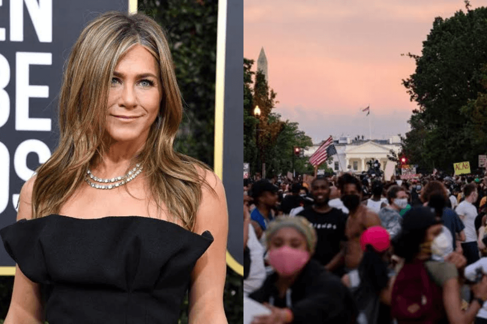 Jennifer Aniston, estrela de Friends, doa R$ 5 milhões em luta contra o racismo: "devemos espalhar amor"